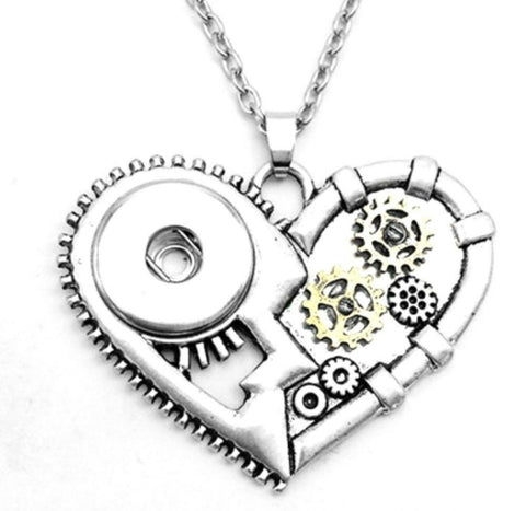 Body Accentz Pendant Interchangeable DIY Ginger Snaps Punk Love Necklace fit for