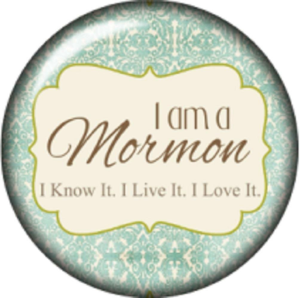 Body Accentz Snap Button I am a Mormon 18mm Charm Chunk Interchangeable