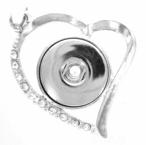 Pendant Heart for Charms Interchangable Jewelry