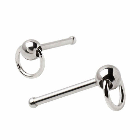 Body Accentz 316L Stainless Steel Slave Ring Stud Nose Ring Nose ring