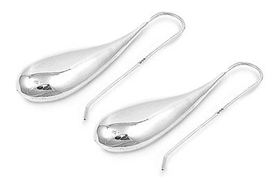 Sterling Silver Teardrop dangle French wire