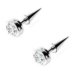 Body Accentz Earrings Rings Fake Taper Cheater Plug 16 gauge - Sold as a pair
