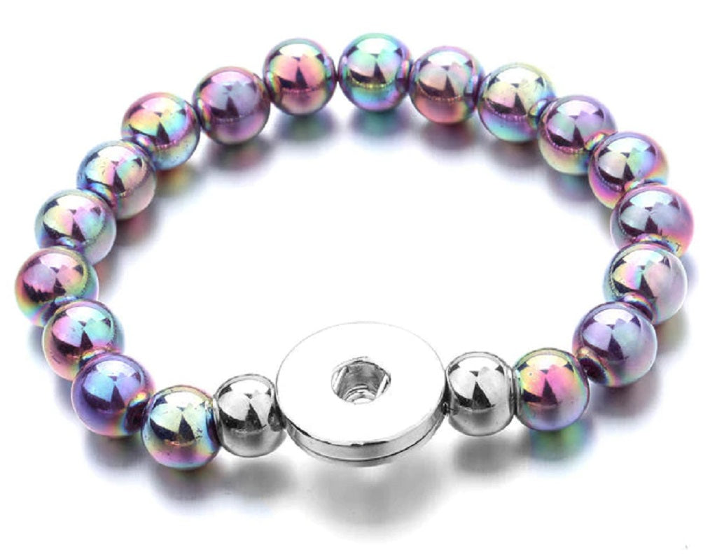 Snap Button Charm Bracelet Fit 18mm Snap Buttons fit 20mm 18mm snap