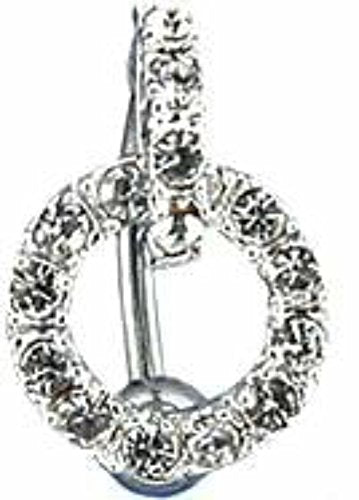 Belly Button Ring Navel Circle of Love Eternity Body Jewelrey.