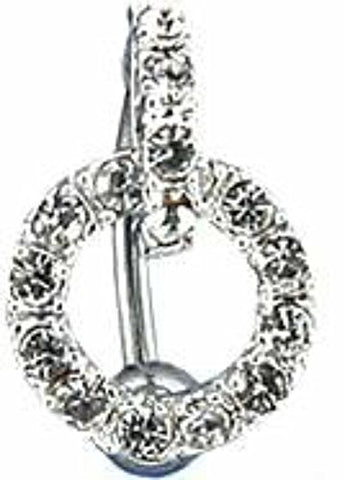 Belly Button Ring Navel Circle of Love Eternity Body Jewelrey.