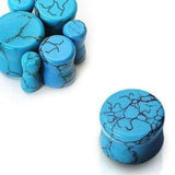 Turquoise Saddle Fit Plugs Package - Sold as a pair