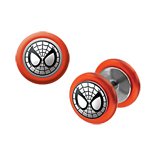 Body Accentz&trade; Earrings Rings Fake Spder Cheater Plug 16 gauge - Sold as a pair