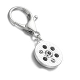 Keyring Snap Button Keychain Fit 20mm 18mm Snap Buttons Jewelry Key Chain