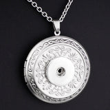 New Stainless Steel Pendants 18mm Necklace Nr7777 Wo Women
