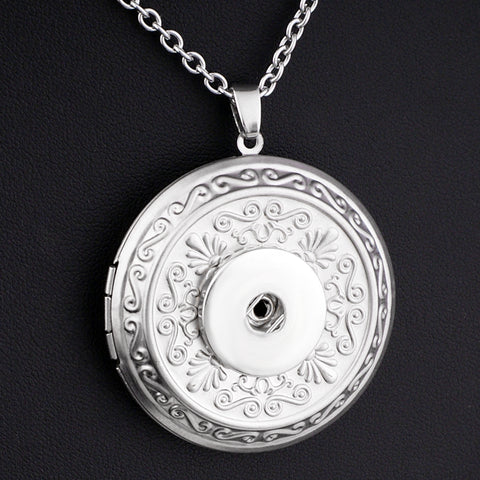 New Stainless Steel Pendants 18mm Necklace Nr7777 Wo Women