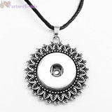 Snap Button Necklace Owl | Owl Wings Necklace | Jewelry - Love 18mm Necklace Jewelry