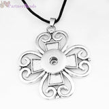 Snap Button Necklace Owl | Owl Wings Necklace | Jewelry - Love 18mm Necklace Jewelry
