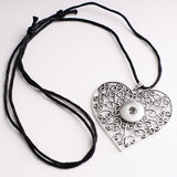 Snap Button Necklace Owl | Owl Wings Necklace | Jewelry - Love 18mm Necklace Jewelry