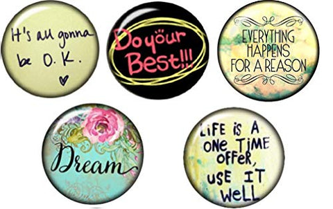 Snap Button 18mm Charm Inspirational Collection [its gonna be ok]