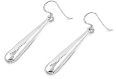 Sterling Silver Teardrop dangle French wire