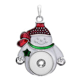 Snap Button Pendants | Jewelry - 20mm 18mm Christmas