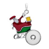 Snap Button Pendants | Jewelry - 20mm 18mm Christmas