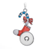 Snap Button Pendants | Jewelry - 20mm 18mm Christmas