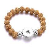 Snap Button Bracelet Jewelry | Jewelry Snap Bracelet 18mm - Bracelets