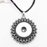 Snap Button Necklace Owl | Owl Wings Necklace | Jewelry - Love 18mm Necklace Jewelry