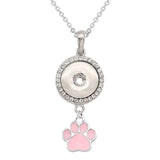 Jewelry Necklace | Mermaid Snap | Rabbit Snap | Pendants - Girls 18mm Jewelry Necklace