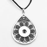 Snap Button Necklace Owl | Owl Wings Necklace | Jewelry - Love 18mm Necklace Jewelry