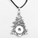 OWL wings tree Butterfly Anchor 18mm snap button necklace DIY jewelry